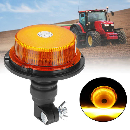 New 12-24V Car Truck Strobe Warning Signal Light 18 LED Flashing Emergency lights Beacon Lamp for Agricultural Vehicle Tractor
